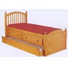 Captains Bed with Trundle/Drawer Unit 180-TDU (PR)