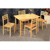 5-Pc Natural Wood Dinette Set 4150-28 (CO)