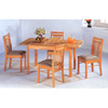 5-Pc Set Solid Wood Table And Chairs 4180-21 (P)