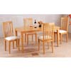 5-Piece Maple Finish Dinette Set 487M (IEM)