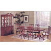 7-Piece Cherry Finish Chippendale Dinette Set 2516_(ML)