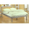 Contemporary Silver Platform Bed 7605 (CO)