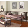 Bronze Finish Metal Annabella Collection Twin Size Day Bed D