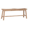 Unfinished Saddle Seat Bench BE-27 (IC)