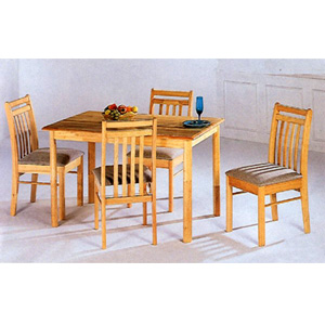 5-Pc Solid Wood Dinette Set 4150-21 (CO)