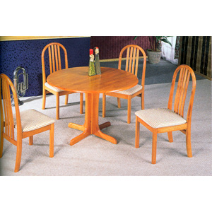 5-Pc Dining Set In Oak Finish 4175-55 (CO)