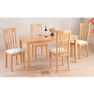 5-Piece Maple Finish Dinette Set 487M (IEM)