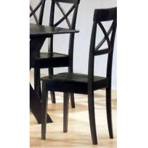 Cross Back Chair 100774 (Set Of 2)