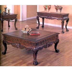 Brown Finish Coffee Table 5099 (CO)