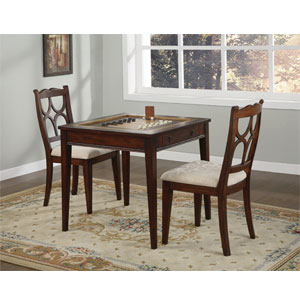 Masterpiece Faux Medium Mahogany Game Table 546-207 (PW)