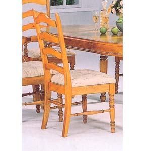 Pine Veneer Ladder Back Side Chair 5512 (CO)