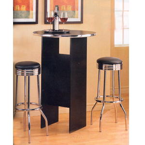 3-Pc Bar Set With Chrome Trim 6017/2408 (CO)