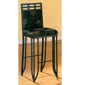 Black Matrix Design Bar Stool 7509 (CO)