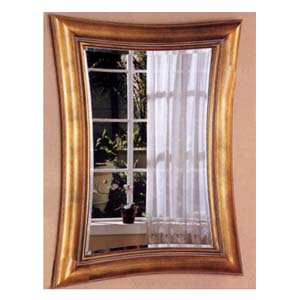 Bevelled Mirror in Antique Gold Frame 900228 (CO)