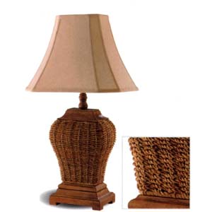 Rope Weave Style Lamp 900327 (CO)