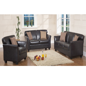 3 Pieces Sofa Set with PU Leather 9903(PJ)