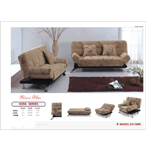 Micro Fiber Sofa Bed S311(PK)