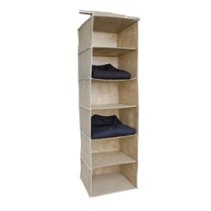 Six Shelf Hanging Closet Organizer SB10211(HDS7)