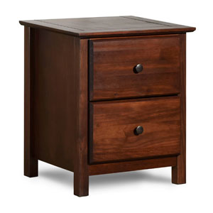 Shaker 2-drawer Solid Wood Nightstand SH040111(OFS)