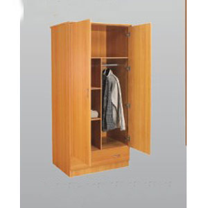 2 Door 1 Drawer Wardrobe WD 3106 (S&Y)