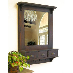 Bombay Wall Organizer Mirror WM16678(PMFS)