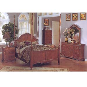 Post Bed Room Set F9097 (PX)