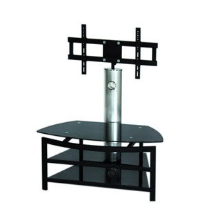 Corey Media Center With Swivel Stand 81408MTL-AB-KD-U (LN)